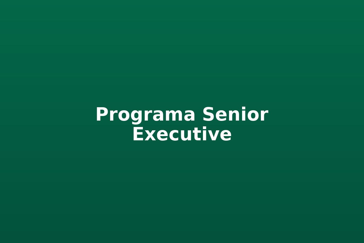 Programa Senior Executive